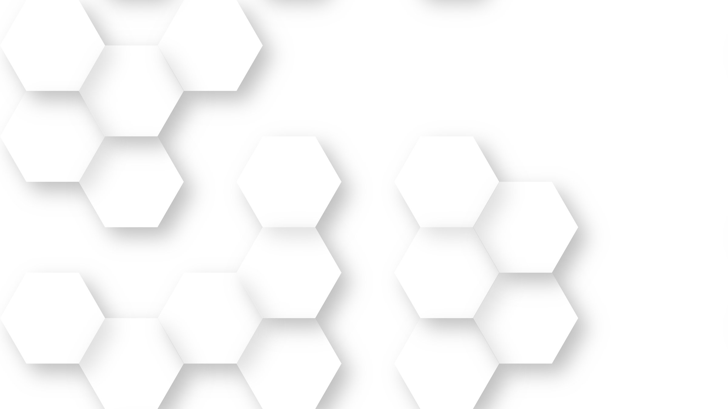 Hexagonal White Background