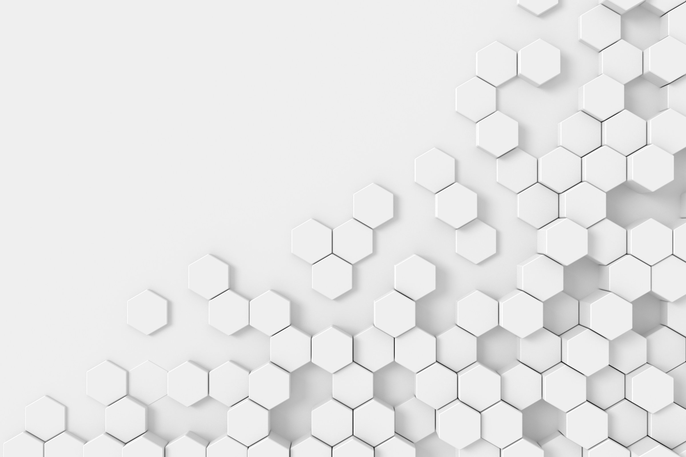 Abstract Background of Hexagon